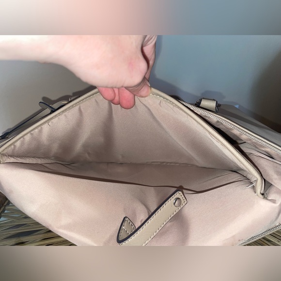 Nine West Tote Laptop Bag in Beige - Picture 9 of 11
